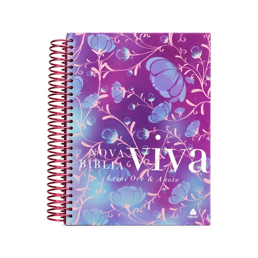 Nova Biblia Viva Hag Hagnos Flores Do Campo