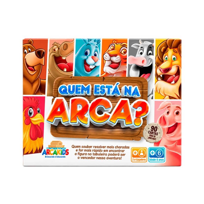 Jogo de Tabuleiro Arcakids Quem está na arca