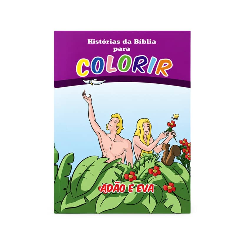Historias Biblicas Sobre Tudo para colorir Adão