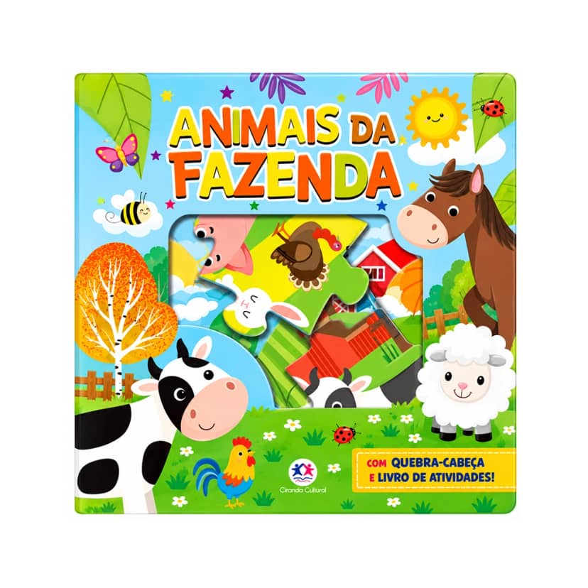 Animais da Fazenda Ciranda Cultural Capa dura