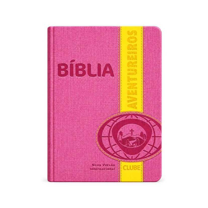 Bíblia dos Aventureiros NVI Capa Rosa Emborrachada | CPB
