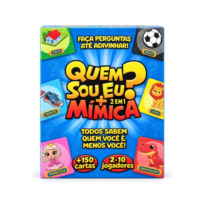 Jogo Quem Sou Eu? Arcakids Cards
