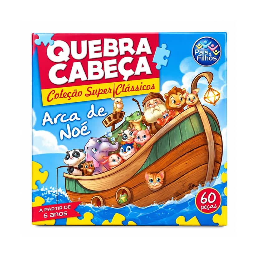 Arca De Noé Pais & Filhos Ouebra Cabeça