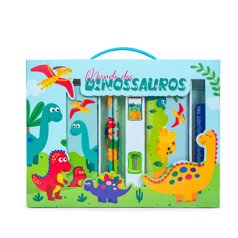 Meu Superlivro de Atividades | Maleta Mundo dos Dinossauros