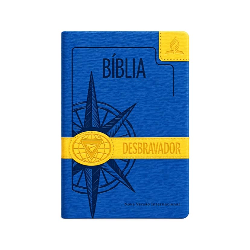 Bíblia do Desbravador NVI Capa Azul Emborrachada | CPB