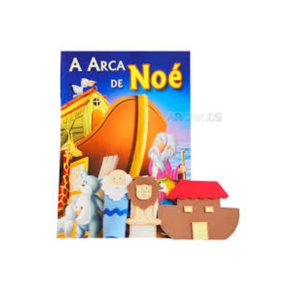 Livro Dedoches Little Pearl Books Arca De Noé