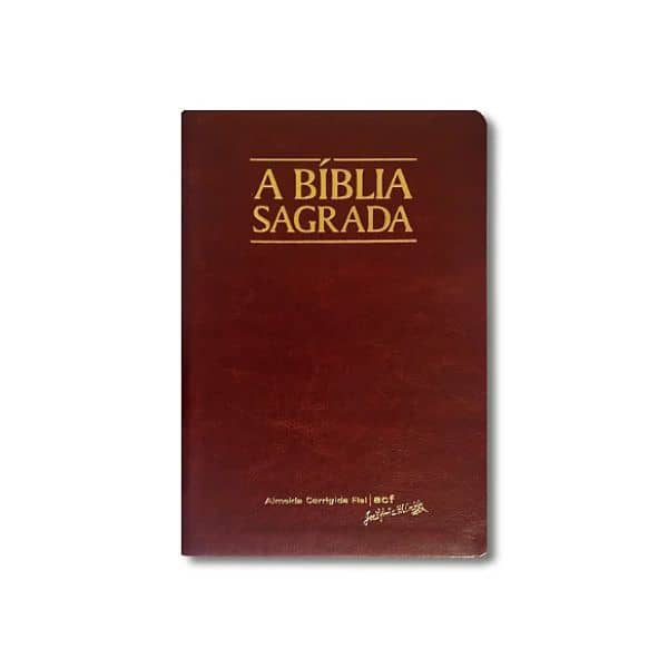 Bíblia Sup Legível ACF Capa Mogno