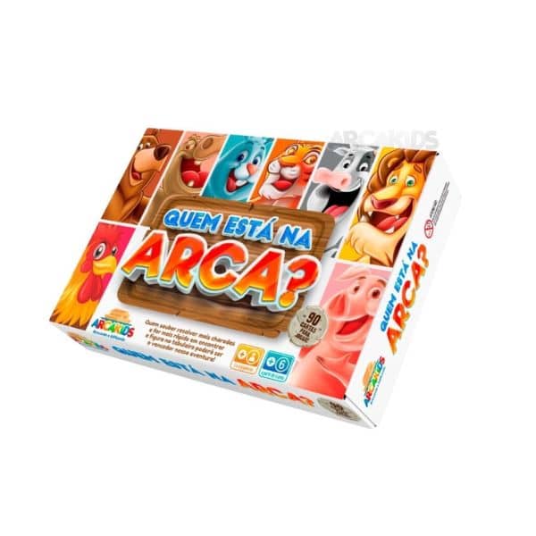 Jogo de Tabuleiro Arcakids Quem está na arca