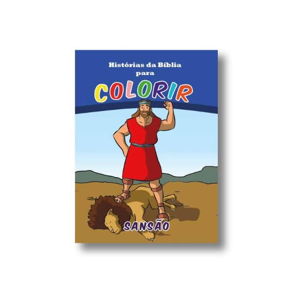 Histórias Bíblica Sobre Tudo para colorir Sansão
