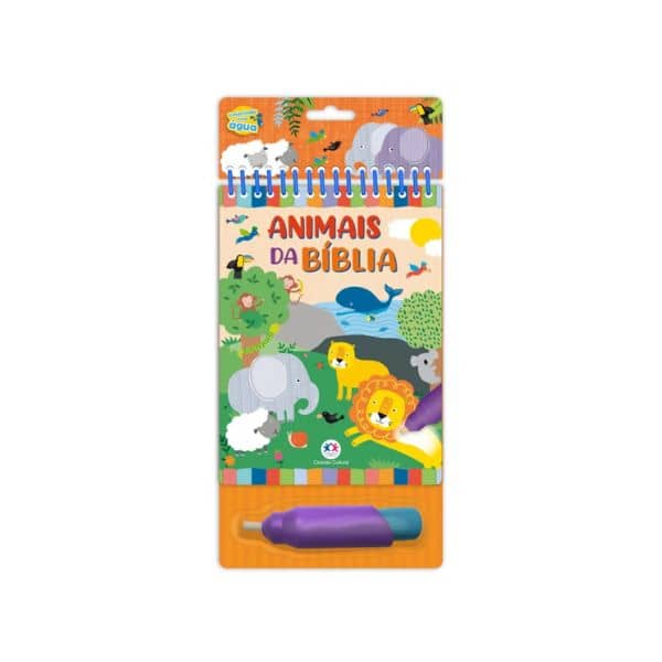 Aquabook Animais Ciranda Cultural Encadernação Espiral