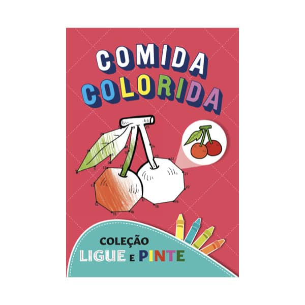Comida Colorida CPB Ligue e Pinte