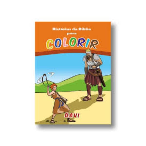Historias Biblicas Sobre Tudo para colorir Davi
