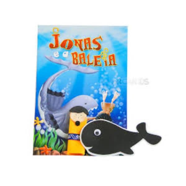 Livro com Dedoches Little Pearl Books Jonas