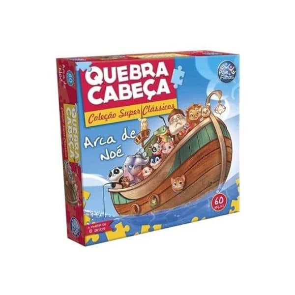 Arca De Noé Pais & Filhos Ouebra Cabeça