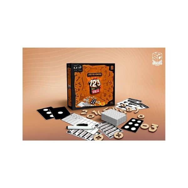 Jogo da Biblia 1-2-3 SHC cartas