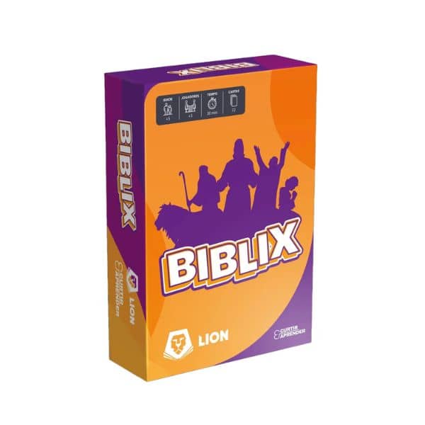 Jogo Cartas Biblix Lion Curtir e Aprender
