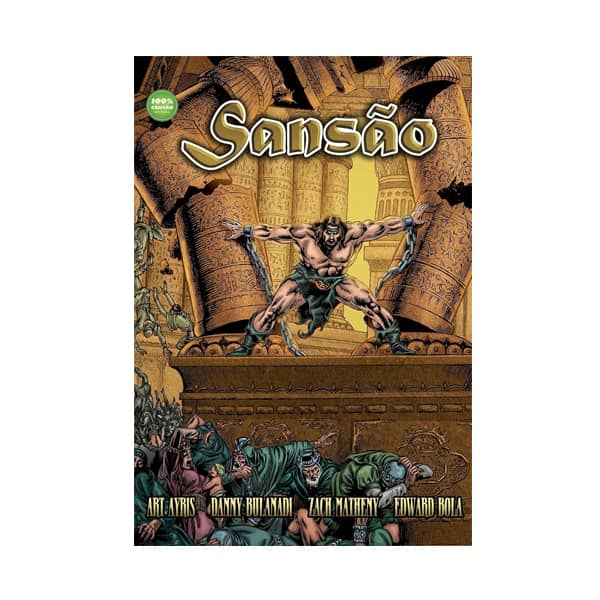 Revista em Quadri. Cristão Brochura Sansão
