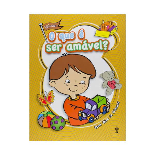 Livro Infantil CPB O que é ser Amável?